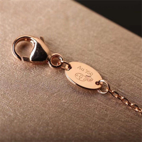 Toxse Hollow Design Four-Leaf Clover Flower Shape Ring - Image 6