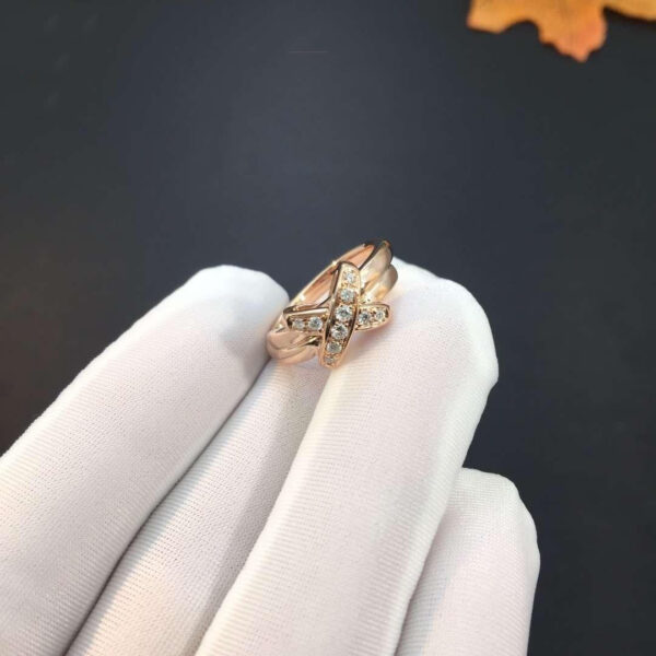 Toxse Jeux De Pink Gold Diamond Ring - Image 3