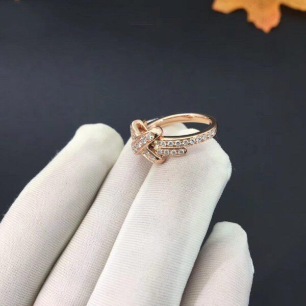 Toxse Jeux De Ring Pink Gold Diamond - Image 5