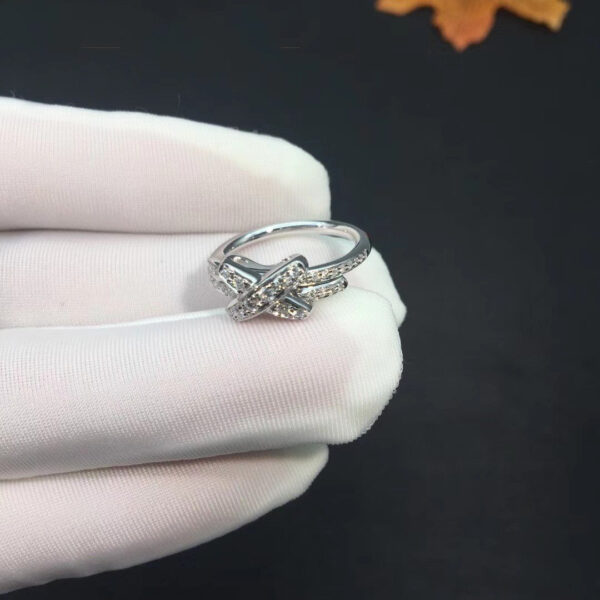 Toxse Jeux De Silver Diamond Ring - Image 5