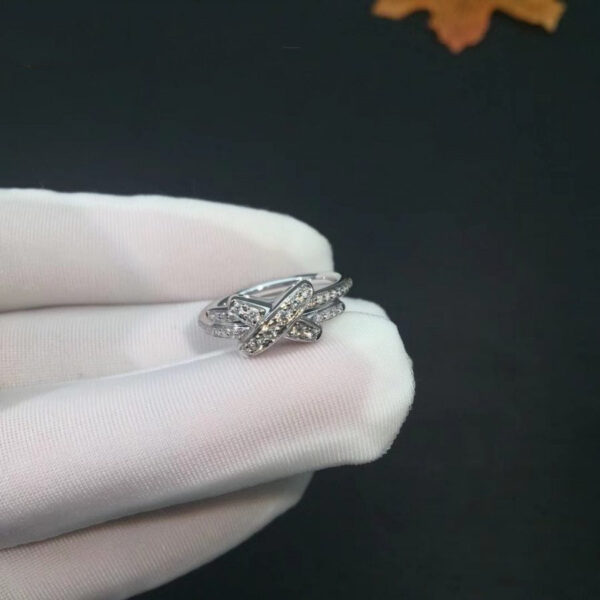 Toxse Jeux De Silver Diamond Ring - Image 4