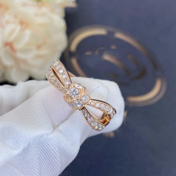 Toxse Liens Pink Gold Diamond Ring - Image 5