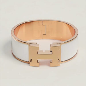 Toxse H Bracelet 20Mm White Pink Gold