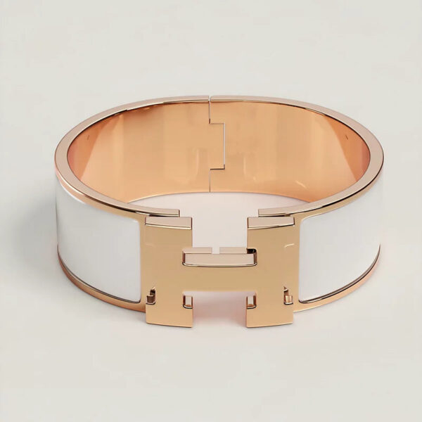 Toxse H Bracelet 20Mm White Pink Gold
