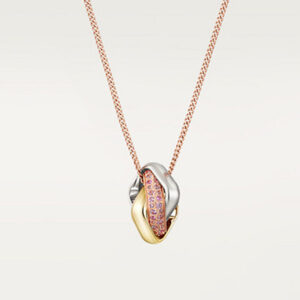 Toxse Trinity Pink Diamond Necklace