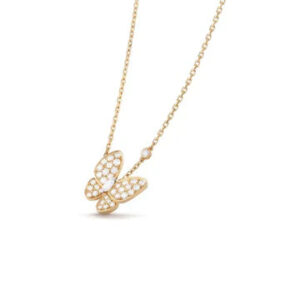 Toxse Butterfly Diamond Necklace