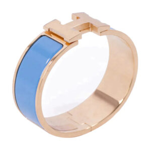Toxse H Bracelet 18Mm Pink Gold Cloud Blue