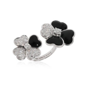 Toxse Cosmos Between The Finger Diamond Black Ring