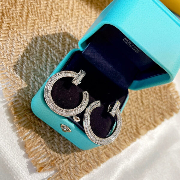 Toxse T T1 Open Hoop Earrings - Image 3