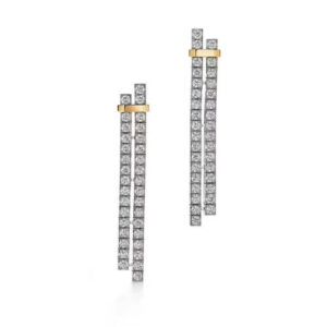 Toxse T Edge Drop Earrings