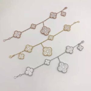 Toxse Magic Alhambra Five Motifs Diamonds Bracelet