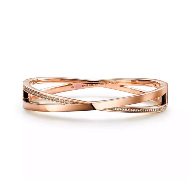 Toxse Atlas X Narrow Hinged Bangle Bracelet