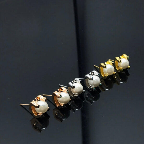 Toxse C De Pearl Earrings - Image 4