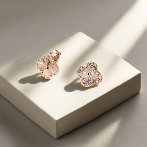 Toxse Vintage Alhambra Earrings - Image 2