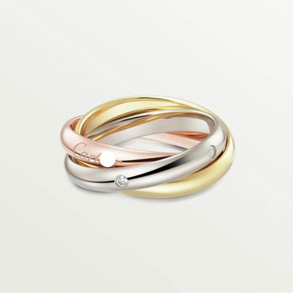 Toxse Trinity Classic Five Diamonds Ring