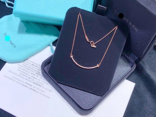 Toxse T Medium Diamond Pendant Necklace - Image 4