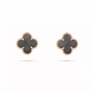 Toxse Vintage Alhambra Grey Earrings