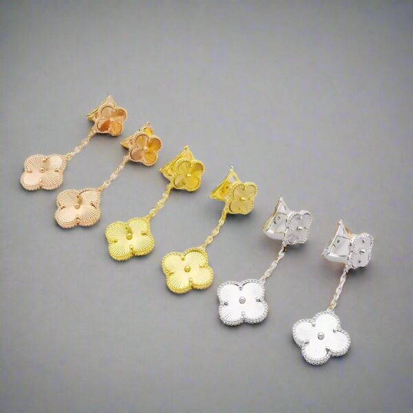 Toxse Magic Alhambra Hanging Earrings - Image 5