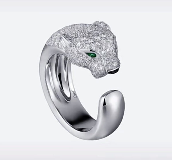 Toxse Panthère De Diamond Ring