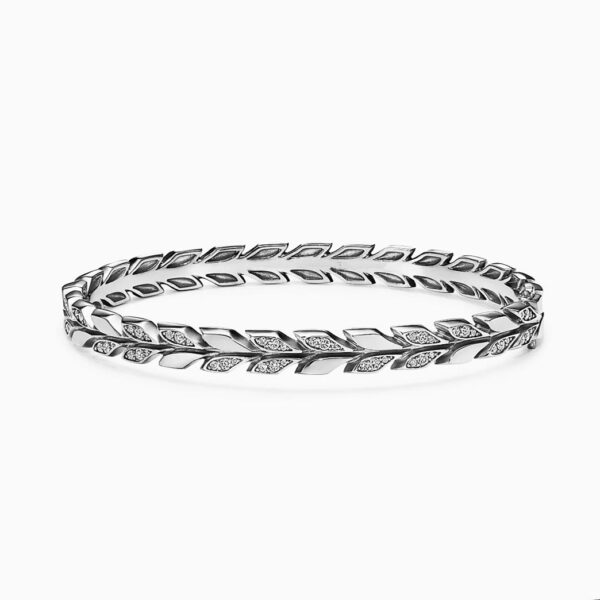 Toxse Victoria Vine Diamond Hinged Bracelet