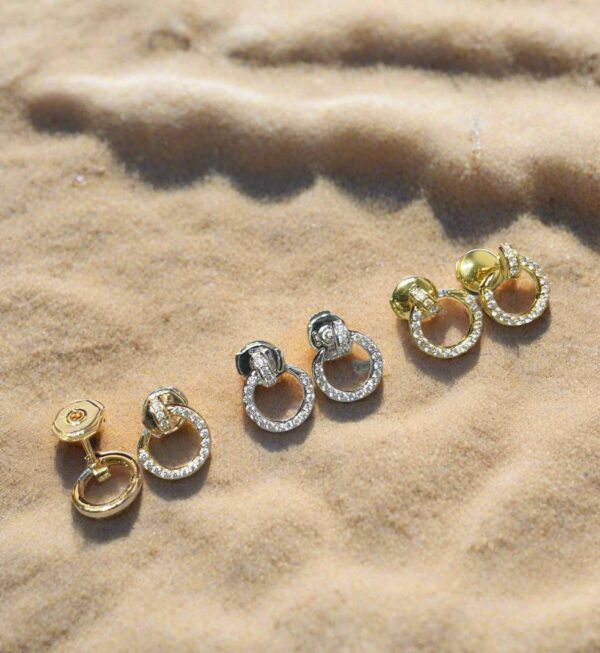 Toxse Juste Un Clou Small Diamond Earrings