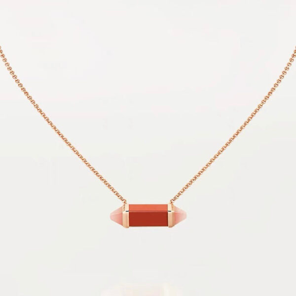 Toxse Les Berlingots De Pink Necklace