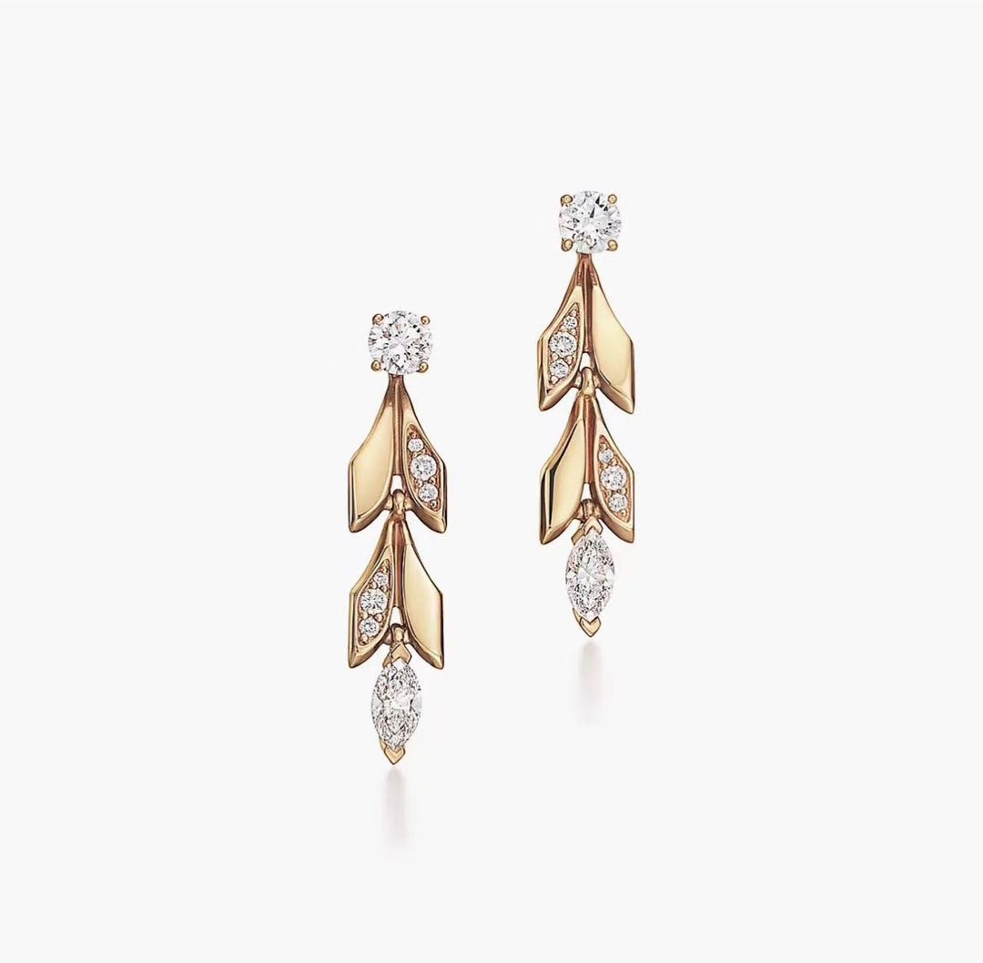 Toxse Vine Convertible Drop Earrings