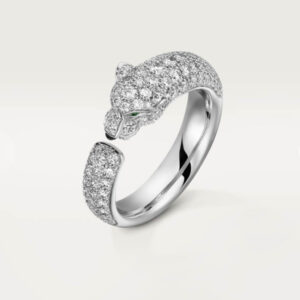 Toxse Panthère De Full Diamond Ring