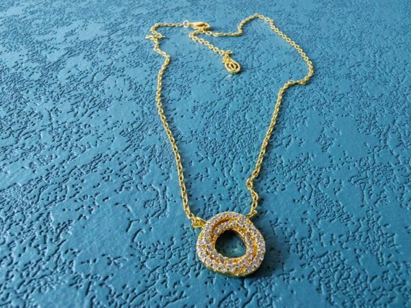Toxse Trinity White Gold Diamond Necklace - Image 3