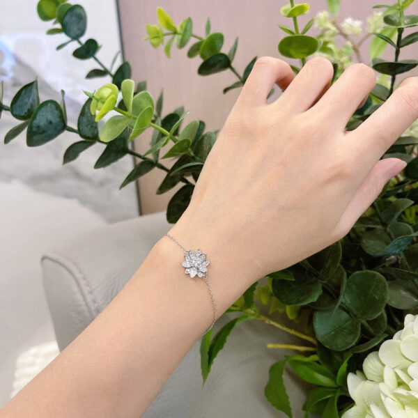 Toxse Lotus Openwork Bracelet - Image 5