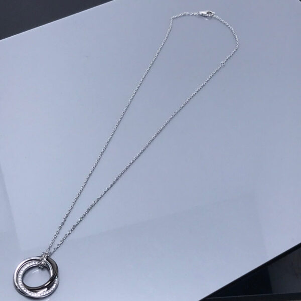Toxse Trinity Diamonds Necklace - Image 11