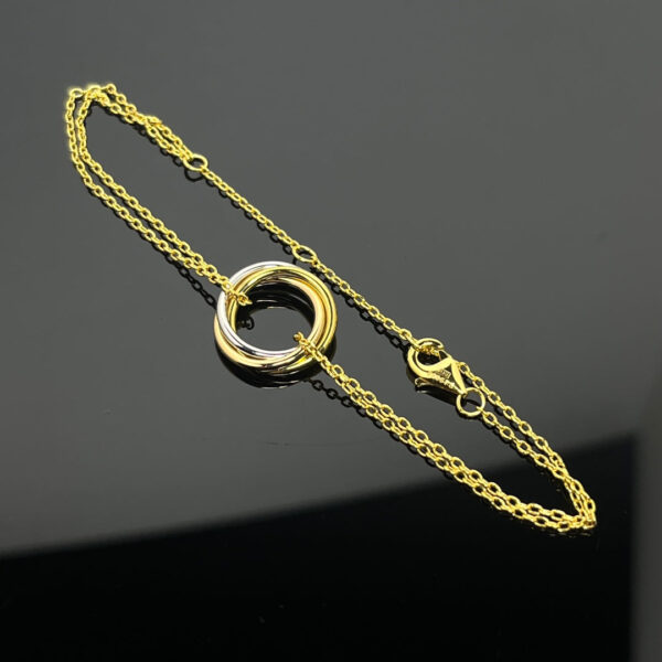 Toxse Baby Trinity Charm Bracelet Golden - Image 3