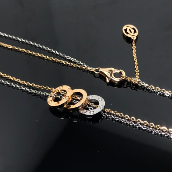 Toxse Love 6 Diamonds Necklace - Image 8