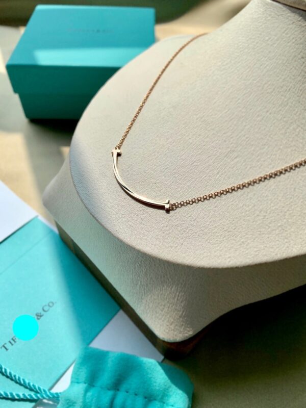 Toxse T Smile Pendant Necklace - Image 4