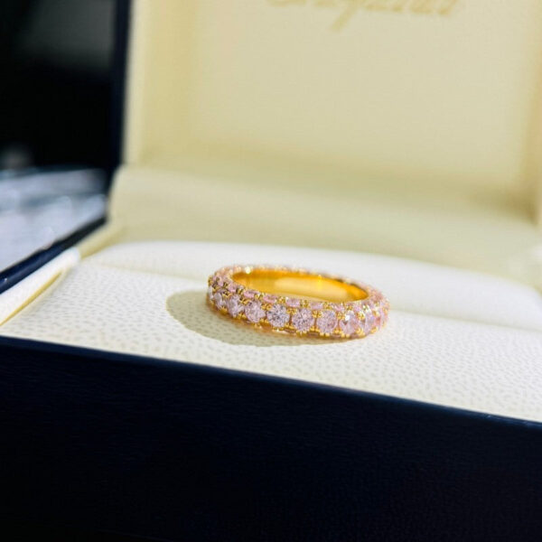 Toxse T Pink Crystal Ring - Image 5