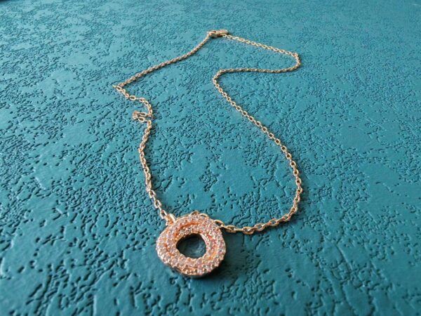 Toxse Trinity White Gold Diamond Necklace - Image 4