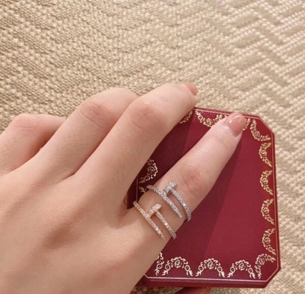Toxse Juste Un Clou Full Diamond Ring - Image 8