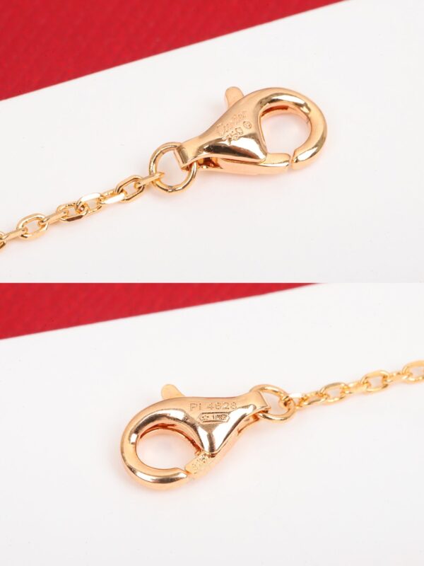 Toxse Trinity Plain Circle Necklace - Image 5