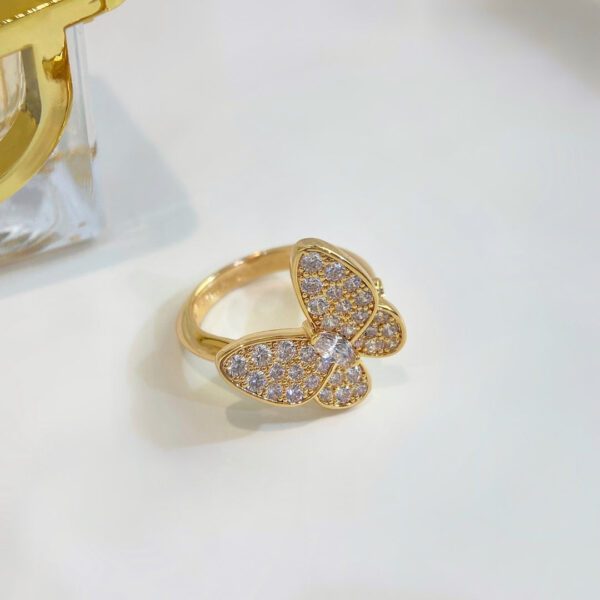 Toxse Two Butterfly Ring - Image 10