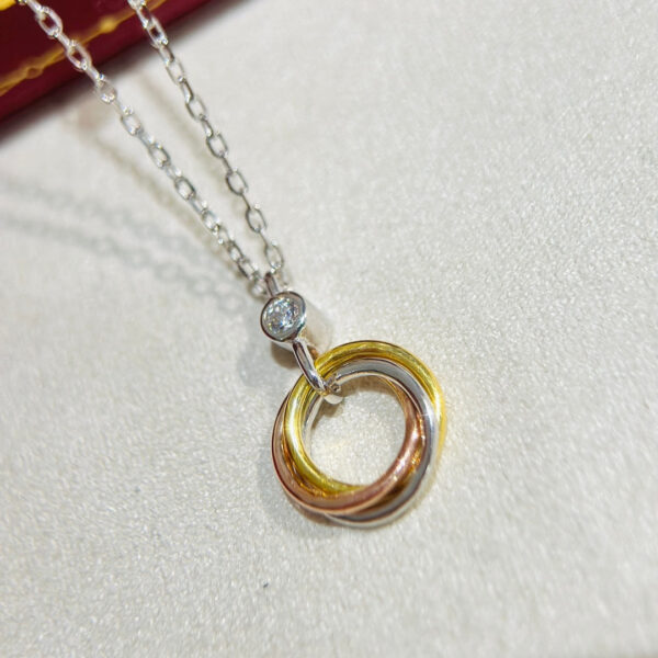 Toxse Trinity Pendant Necklace - Image 7