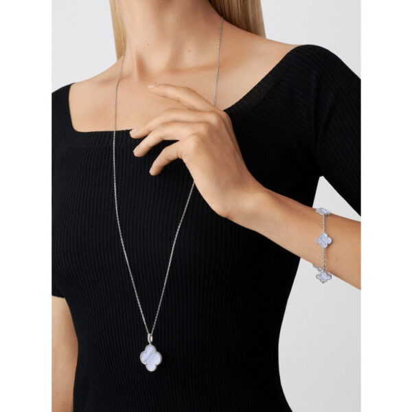 Toxse Magic Alhambra Purple Necklace - Image 5