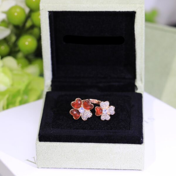 Toxse Cosmos Between the Finger Red Diamond Ring - Image 6