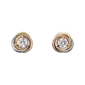 Toxse Trinity Diamond Earrings