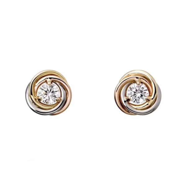 Toxse Trinity Diamond Earrings