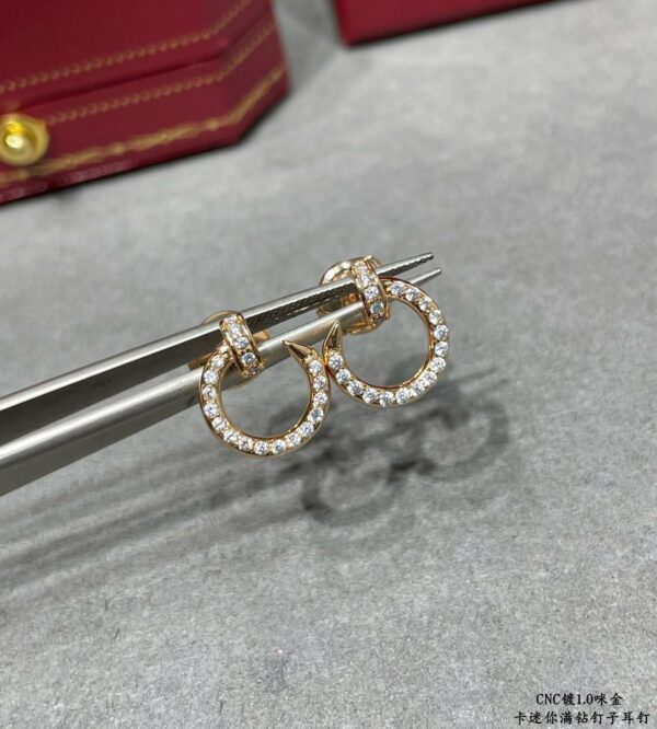 Toxse Juste Un Clou Small Diamond Earrings - Image 6