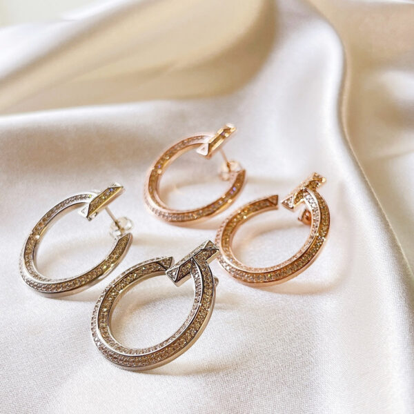 Toxse T T1 Open Hoop Earrings - Image 5