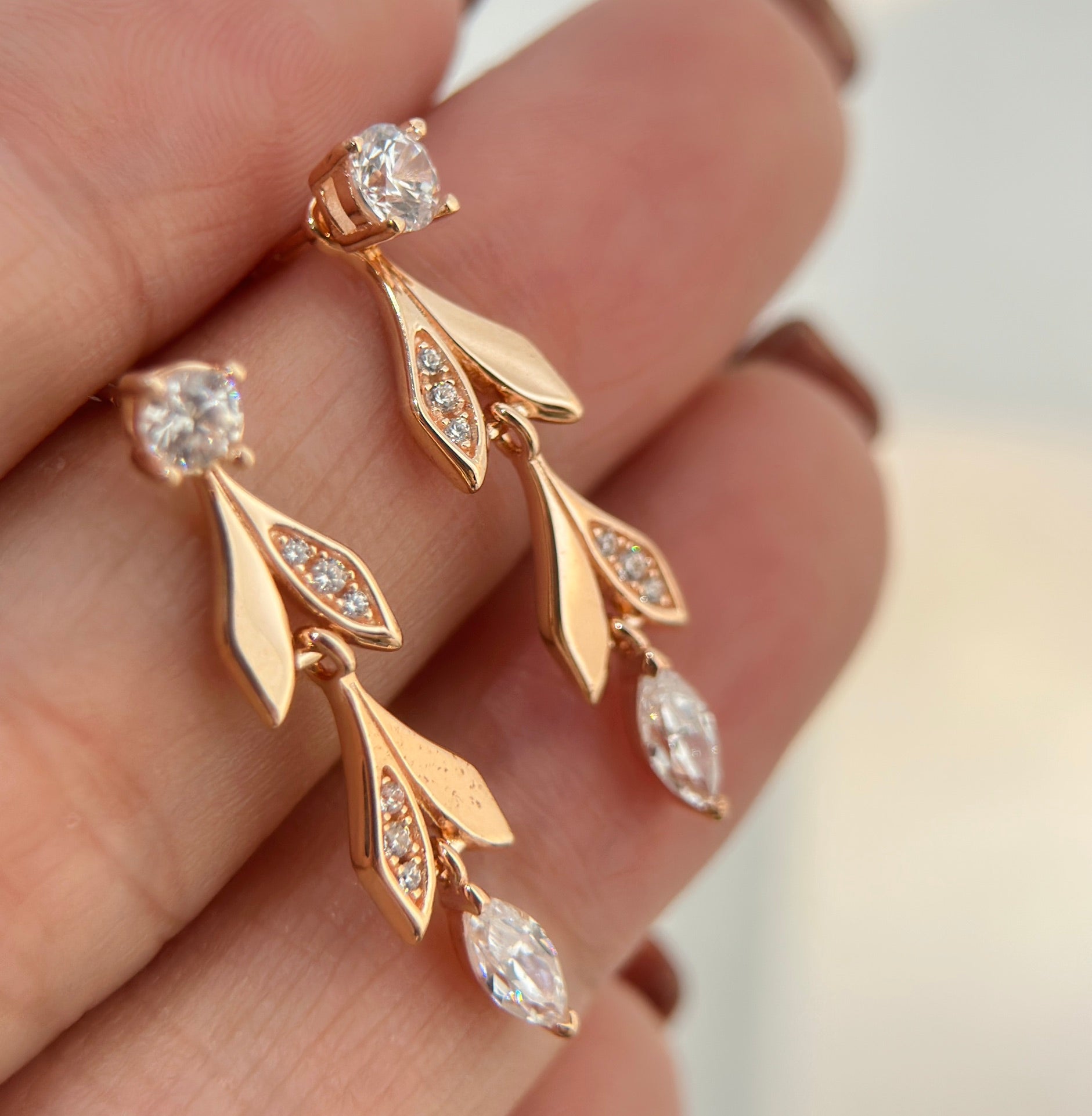 Toxse Vine Convertible Drop Earrings - Image 2