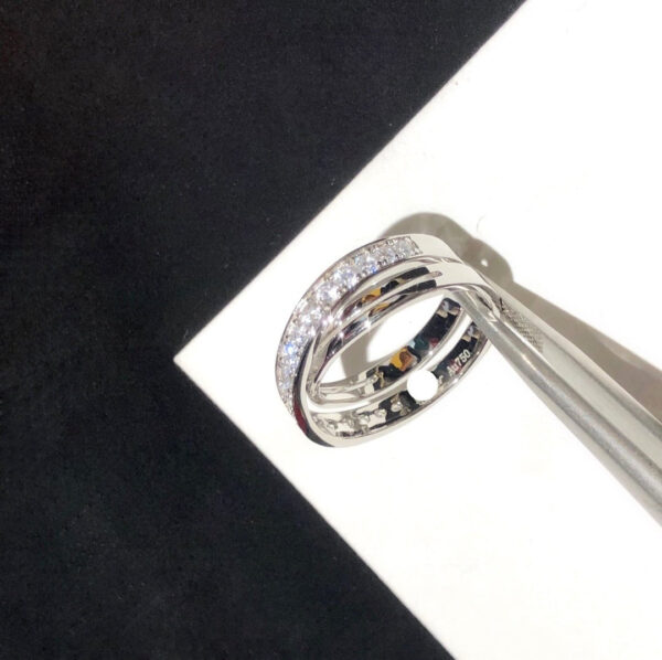 Toxse Etincelle Diamond Crossover Ring - Image 7