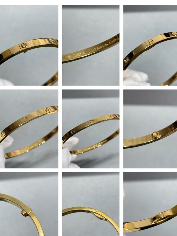 Toxse Love Six Diamonds Small Bracelet - Image 8