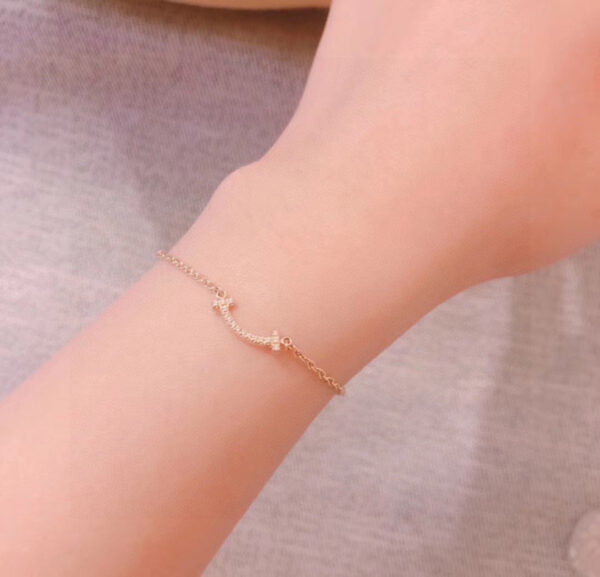 Toxse T Smile Diamond Bracelet - Image 6